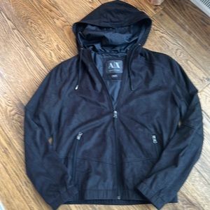 Men’s Armani Exchange suede jacket size M